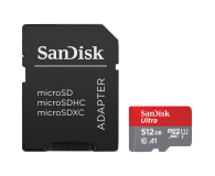 SANDISK Ultra 512GB 150MB/s microSDXC + SD - 1077526 - zdjęcie 2